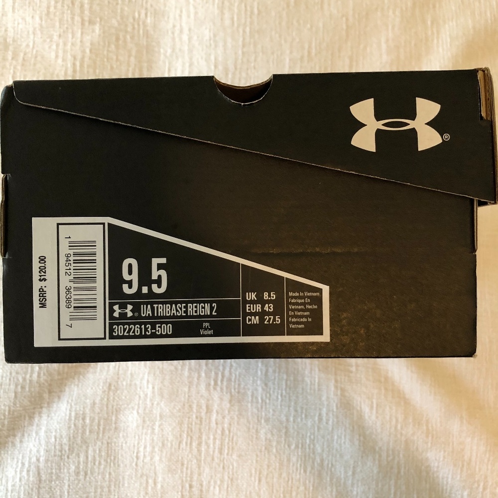 NEW UA Men's TriBase Reign 2 Training Shoes 9.5 - Picture 2 of 6